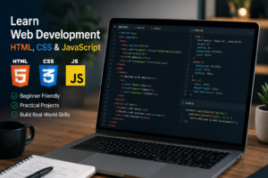 تطوير الويب باستخدام HTML وCSS وJavaScript