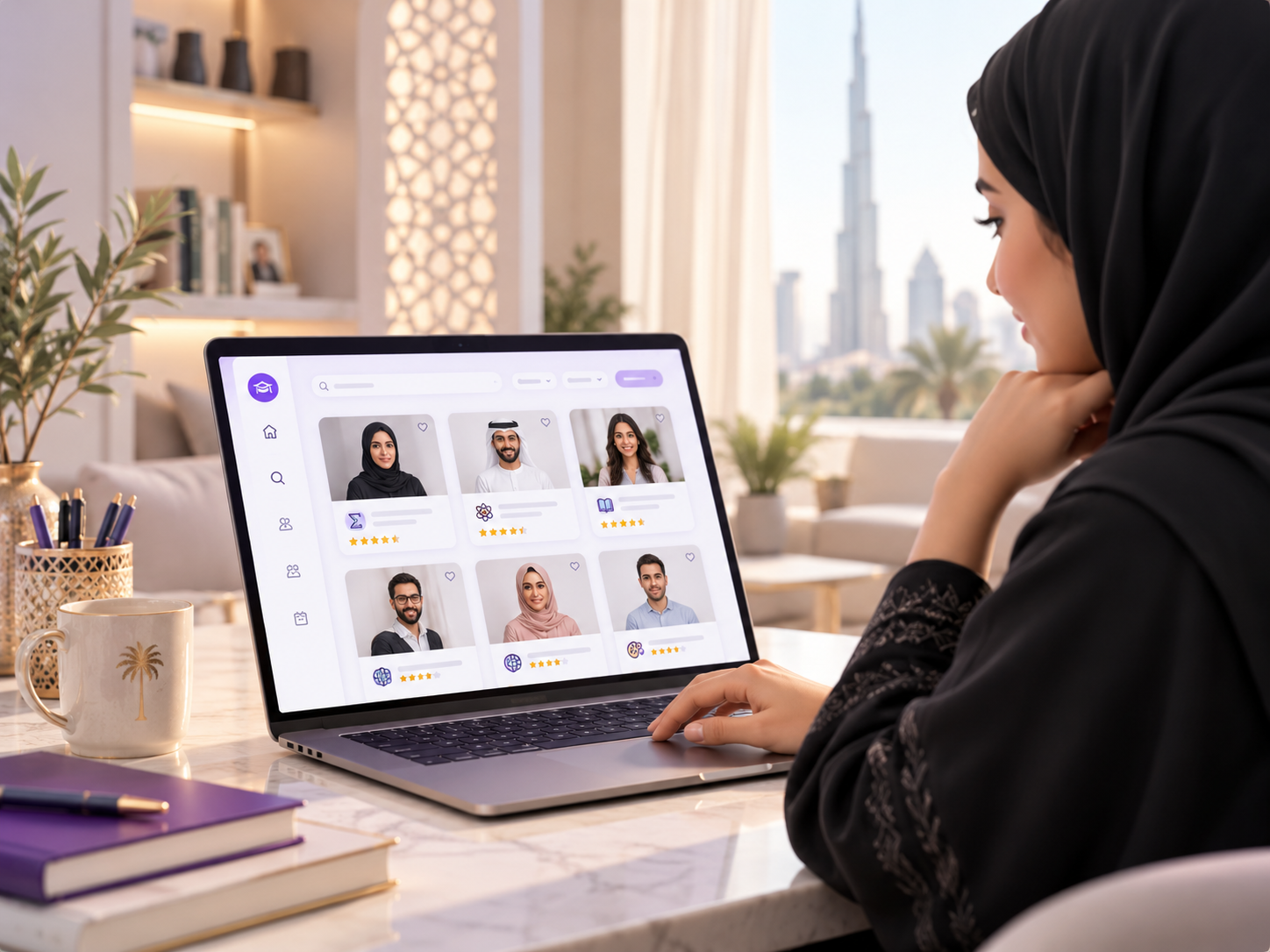 ابحث عن المعلم المناسب