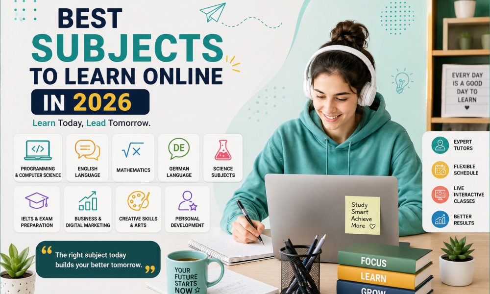 Best Subjects to Learn Online-Post