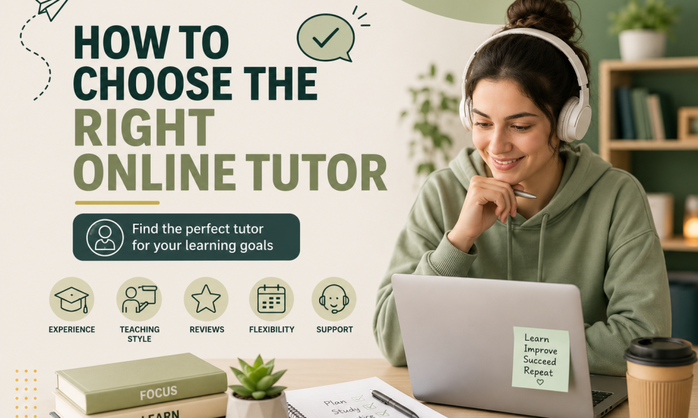 Choose the Right Online Tutor-Post